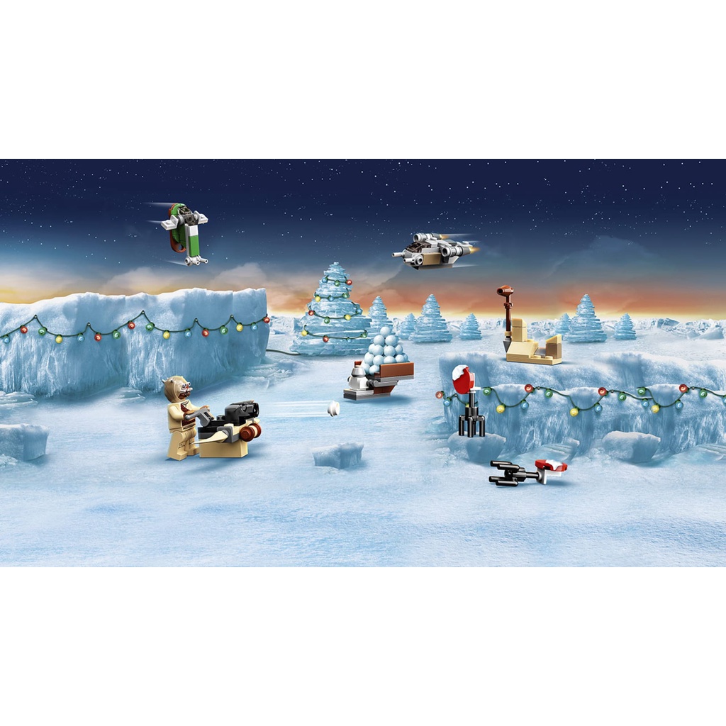 Lego Star Wars 75307 - Bộ xếp hình Lego Advent Calendar 2021
