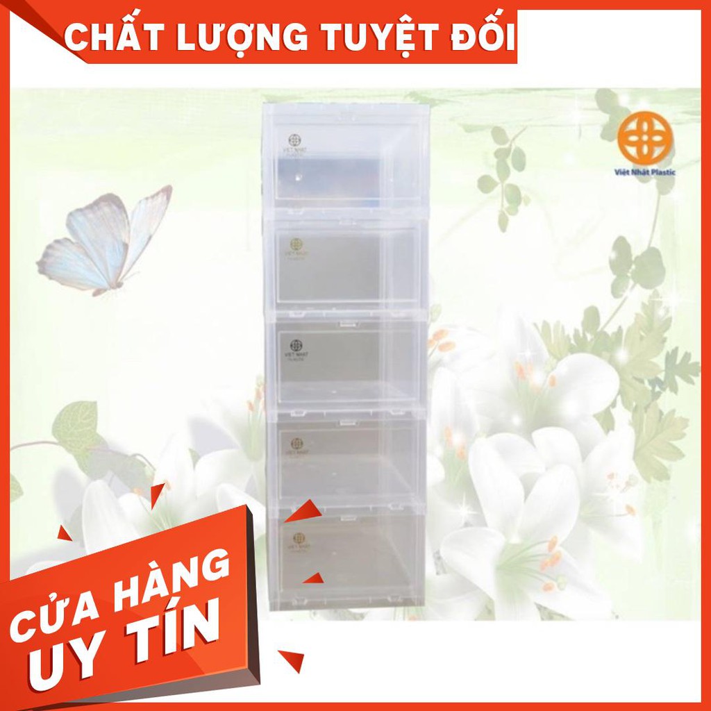 (Thanh lý kho giá sỉ) Tủ giầy 5 tầng nhựa việt nhật khách nhé
