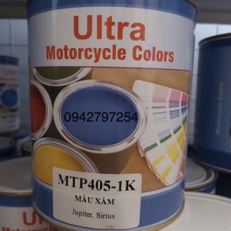 Sơn xe máy Yamaha NVX màu Xám Bạc MTP405-1K Ultra Motorcycle Colors