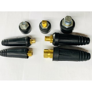 Giắc đực, cái và giắc nối nhanh máy hàn size lớn nhỏ dkj10-25/dkj30-50