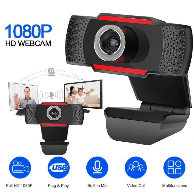 Camera Webcam HD 1080P Kèm Mic Dùng Cho Máy Tính / Skype MSN | BigBuy360 - bigbuy360.vn