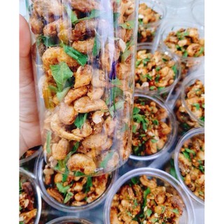 500gr hạt điều rang tỏi ớt lá chanh