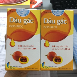 Dầu gấc chai 100 viên nang mềm