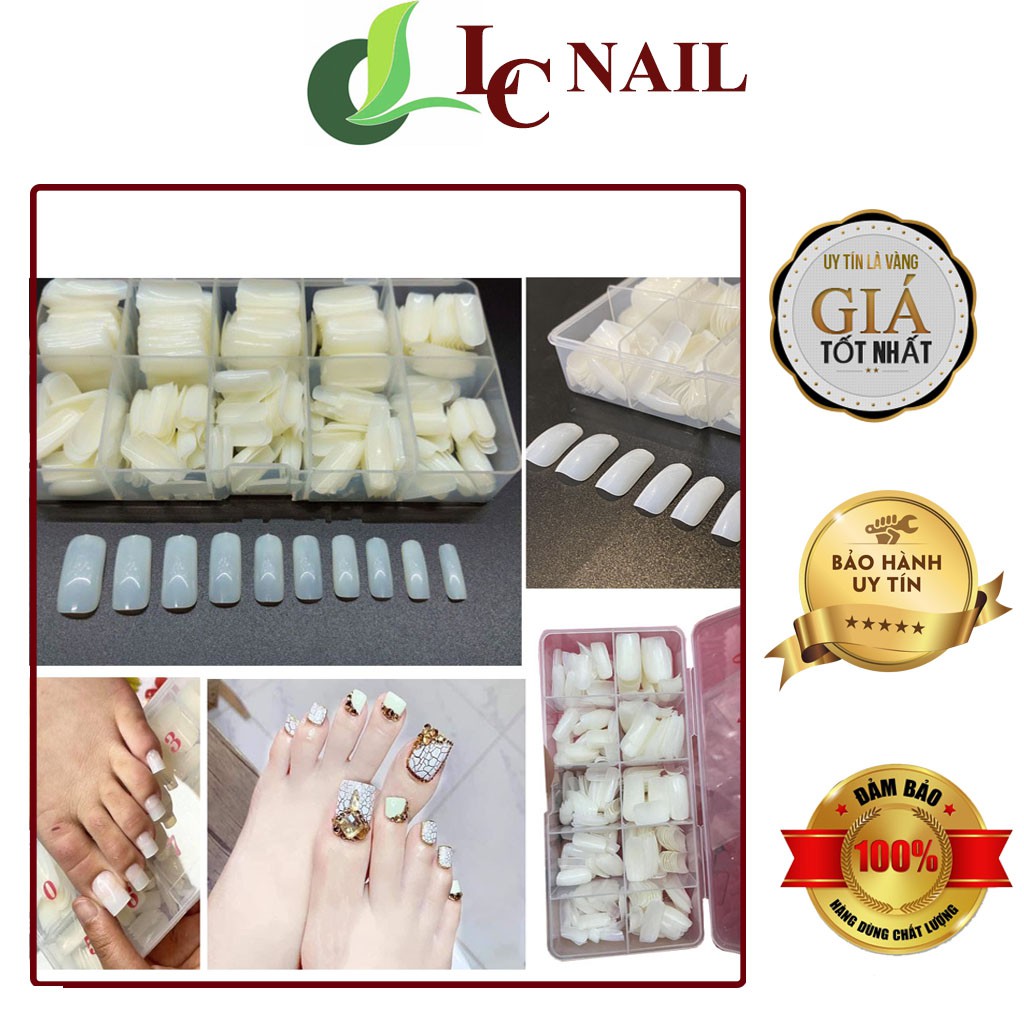 Móng up chân dài, Móng chân giả form dài 500 móng