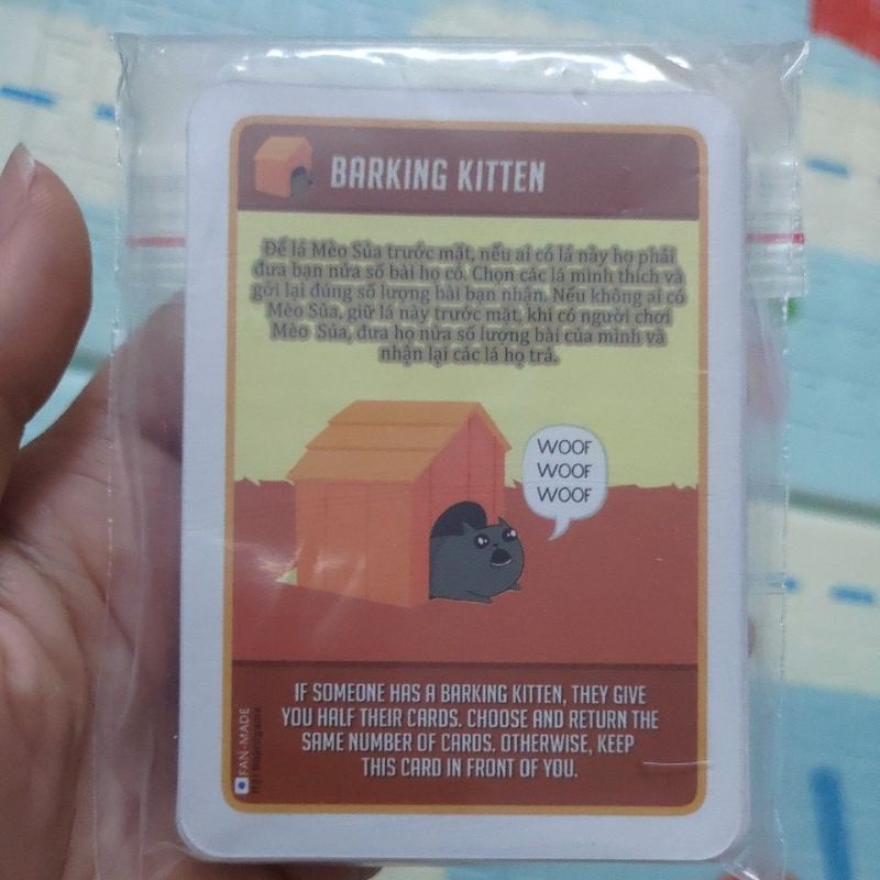 Bộ Board Game Expansion Barking Kittens