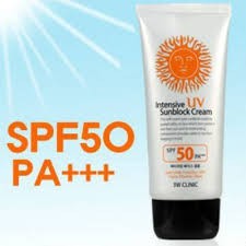 KEM CHỐNG NẮNG 3W CLINIC INTENSIVE UV SUNBLOCK