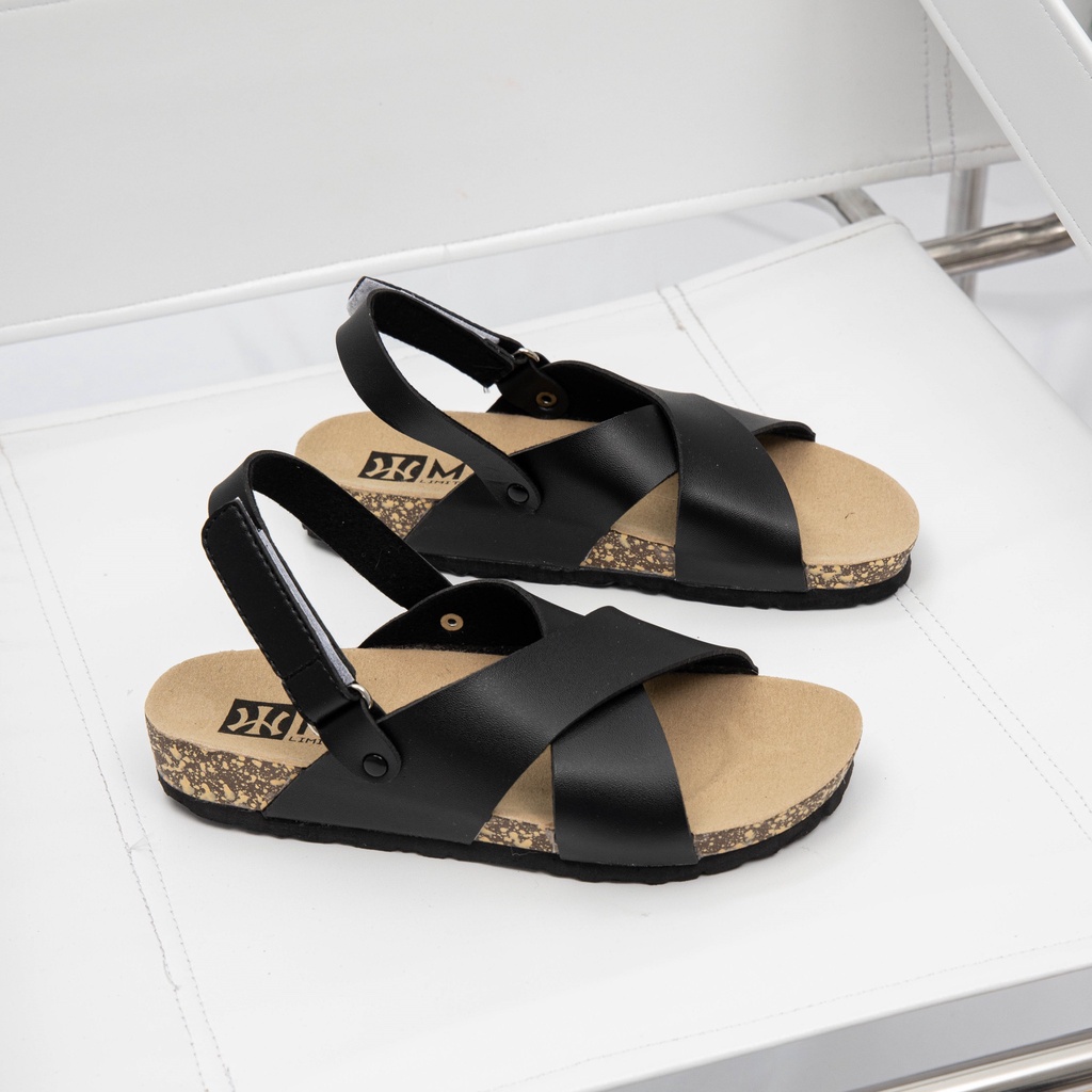 Giày Sandal Nữ 2919 MWC - Giày Sandal Nữ Đế Trấu Quai Chéo Thời Trang