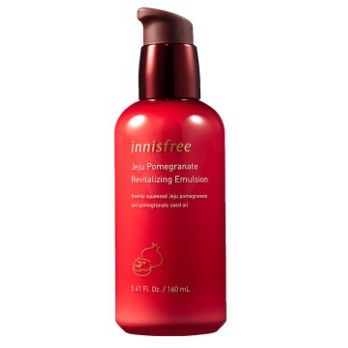 Bộ sản phẩm tinh chất lựu Innisfree Jeju Pomegranate Revitalizing Serum Eye Essence Emulsion Capsule Sleeping Pack