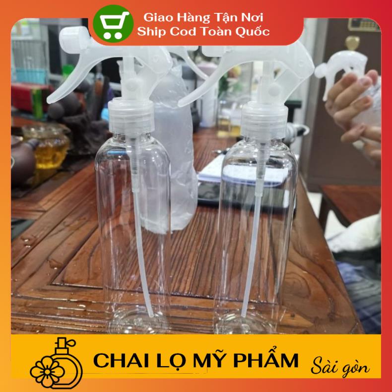 Chai Xịt Phun Sương ❤ SIÊU RẺ ❤ Chai nhựa pet xịt Vòi chuột 200ml rỗng chiết mỹ phẩm , phụ kiện du lịch