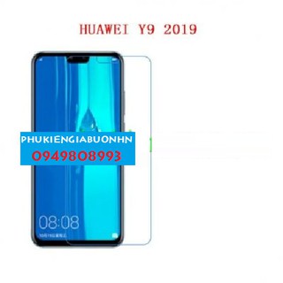 Dán kính cường lực Huawei Y9 2019 hiệu Glass Pro chống vỡ, chống xước màn hình