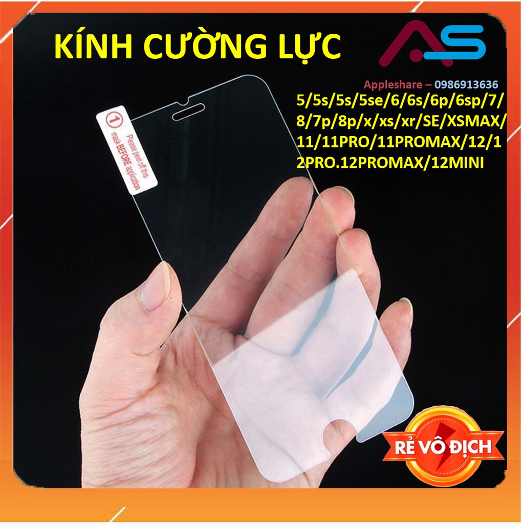 Kính cường lực iphone 5/5s/5c/5se/6/6s/7/8/6plus/6splus/7plus/8plus/x/xs/xsmax/xr/11/12/13/14/pro/max/promax/mini/plus