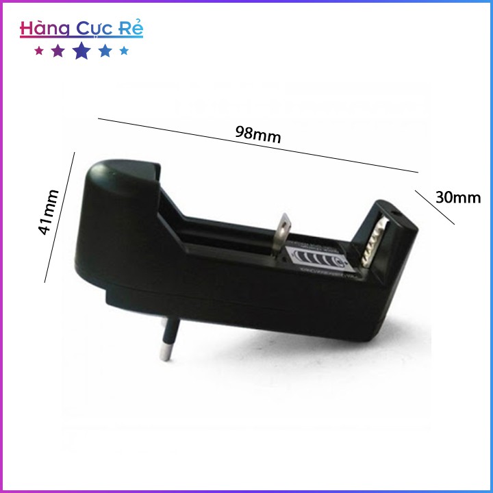 Bộ sạc pin 18650 loại đơn 🔋Freeship🔋 Shop Hàng Cực Rẻ