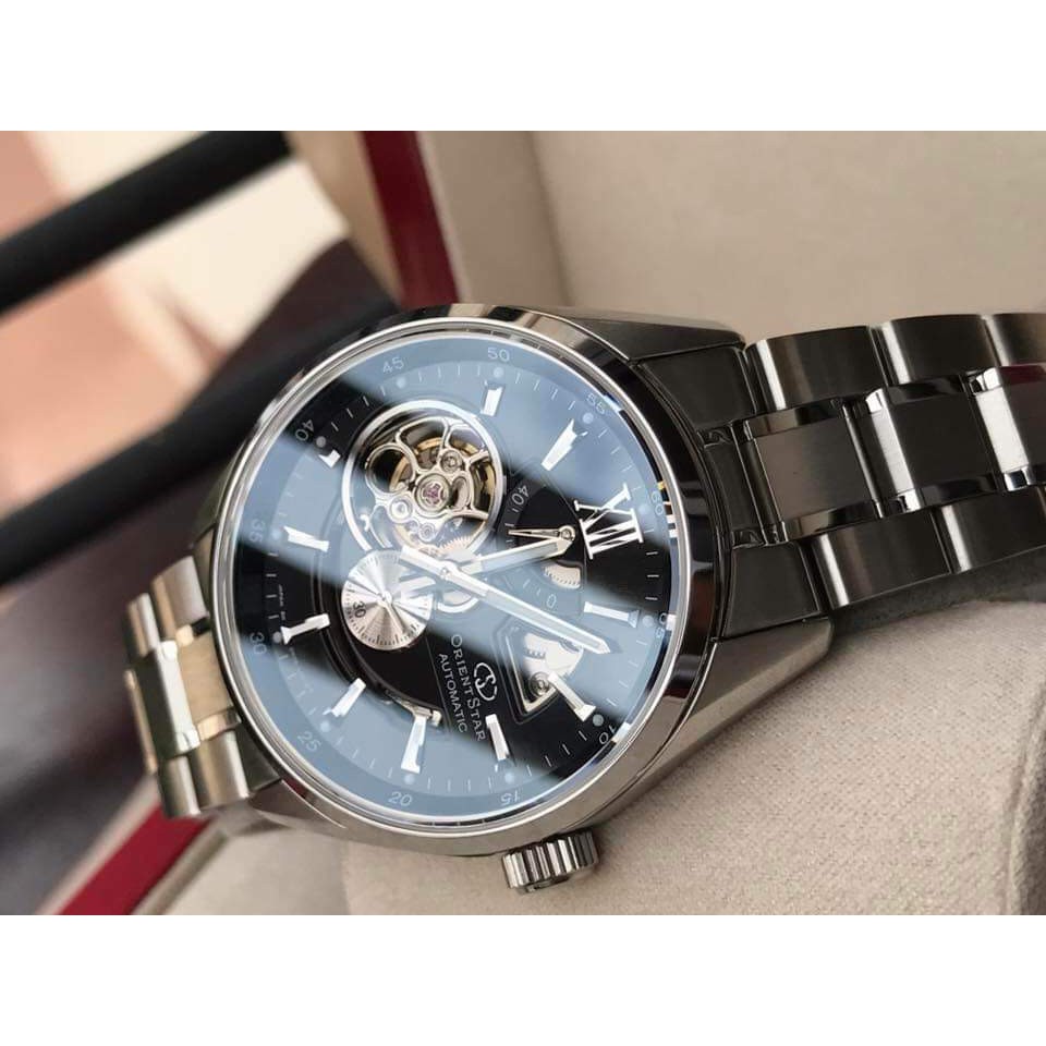Đồng hồ nam chính hãng Orient Star SDK05002B0  mặt hề - Máy cơ tự động - Kính Sapphire