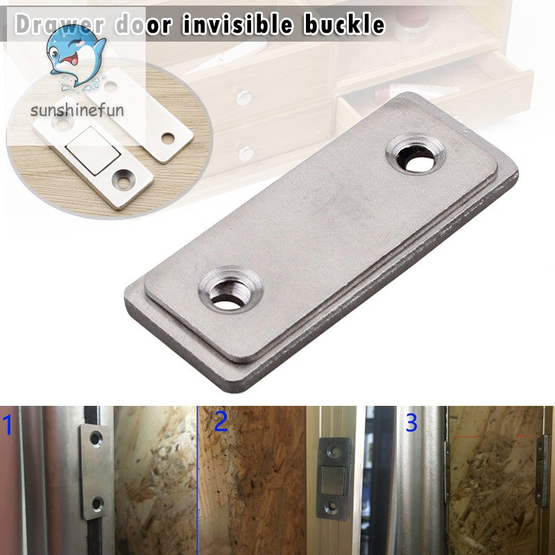 Bộ 2 Chốt Cửa Nam Châm Siêu Mỏng