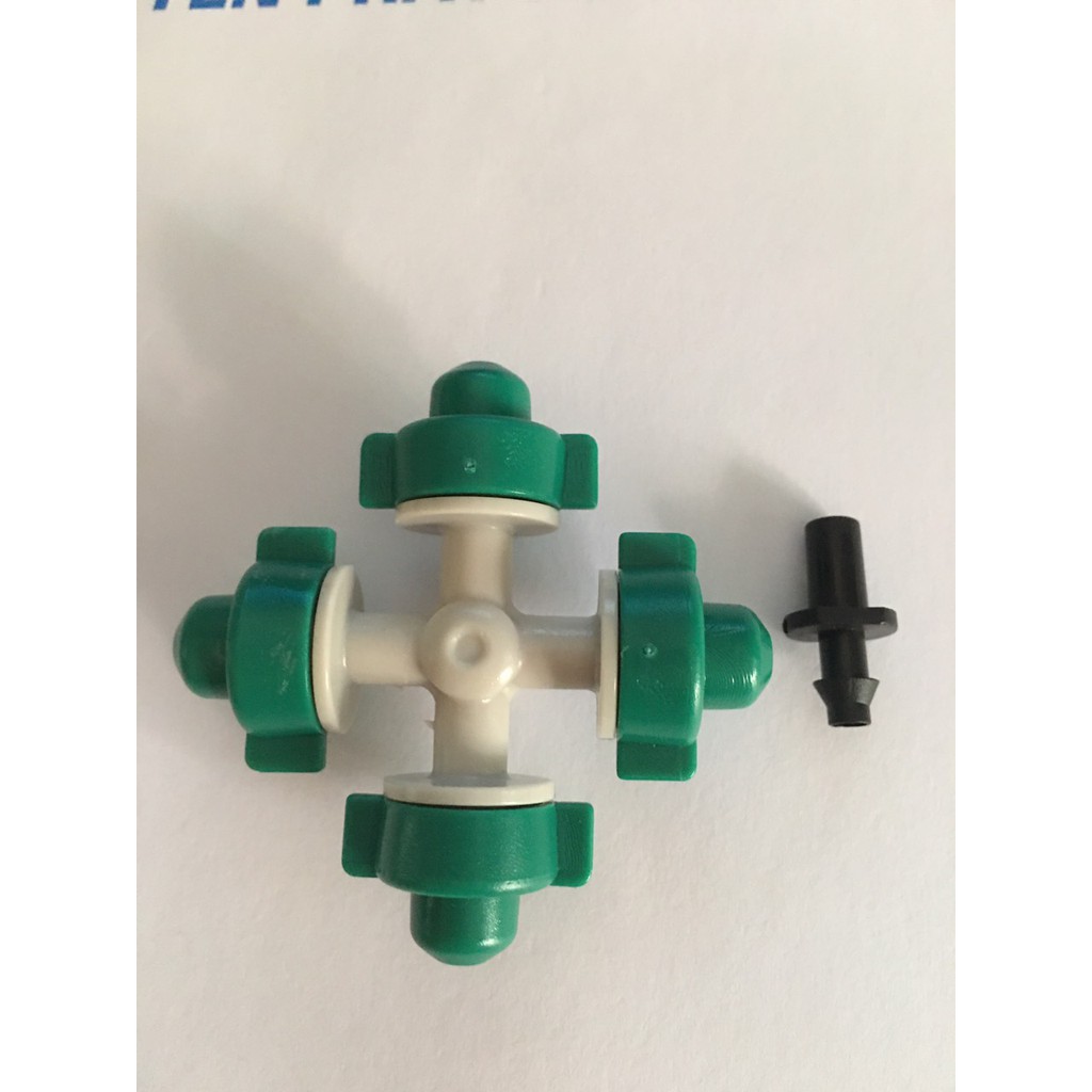Béc phun sương 4 hướng  - 4 cửa kèm khởi thủy 4/7