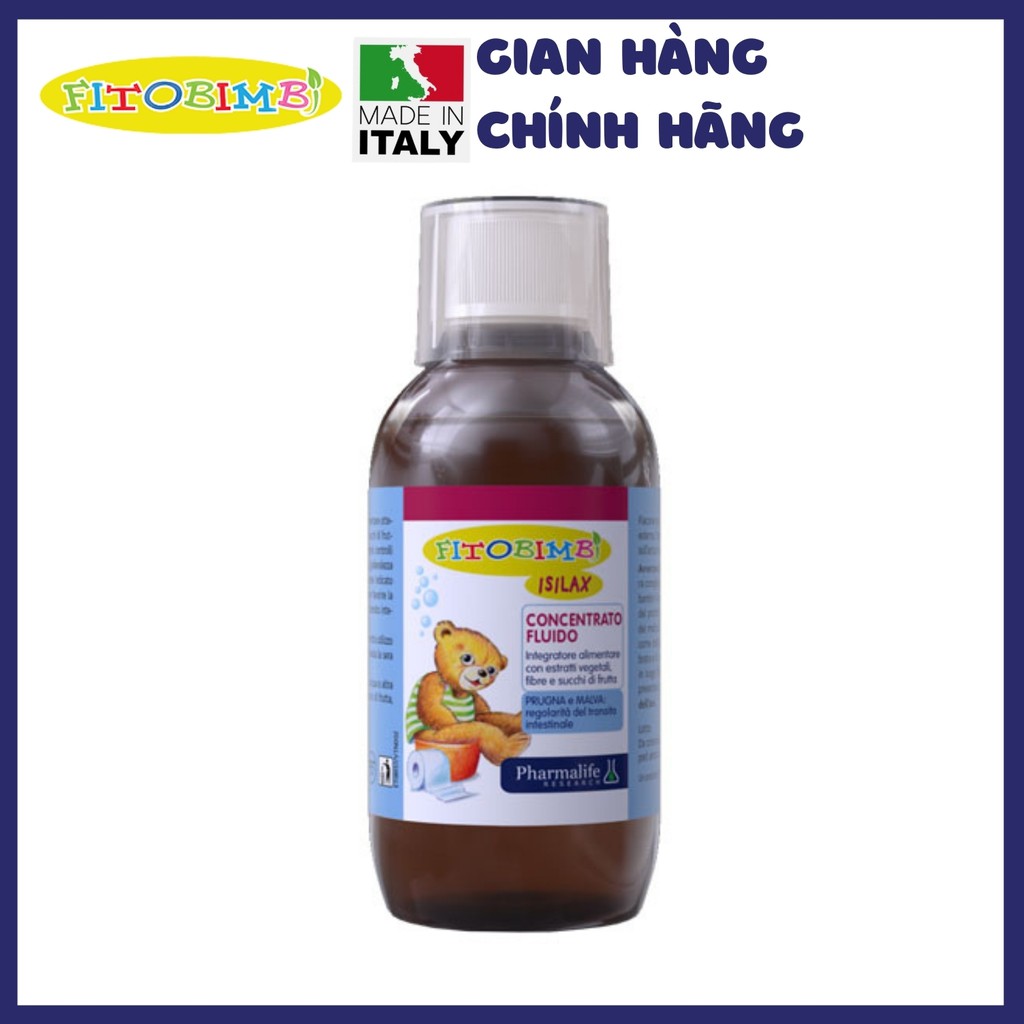 Fitobimbi Isilax - Hỗ trợ giảm nguy cơ táo bón ở trẻ nhỏ (200ml) | Thế Giới Skin Care