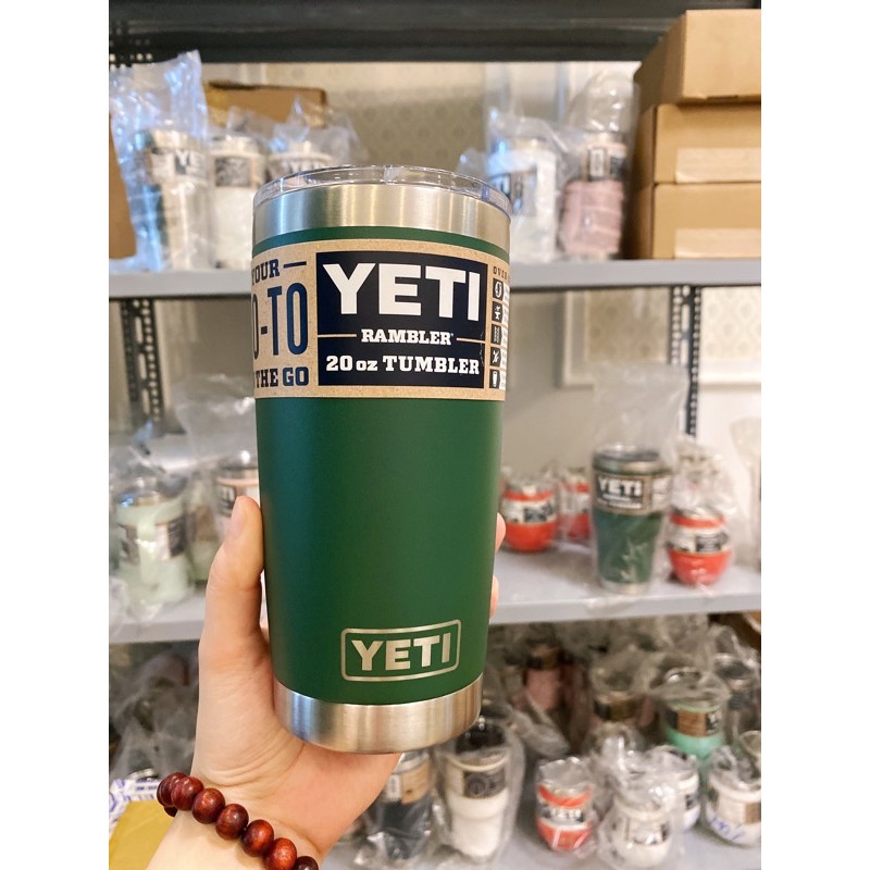 Ly giữ nhiệt Yeti 20 oz + nắp nam châm Magslider chính hãng Mỹ