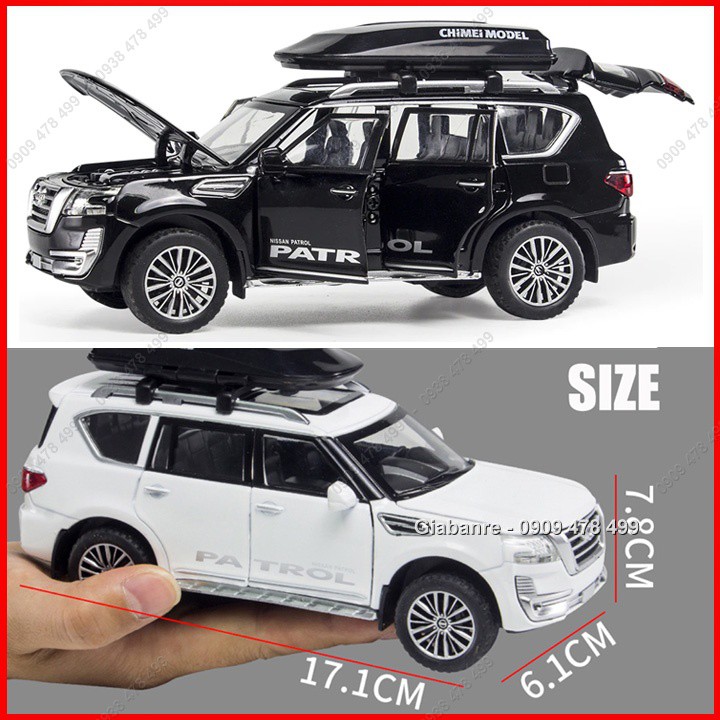 Xe Mô Hình Kim Loại Suv Nissan Patrol - Tỉ Lệ 1:32 - 9839