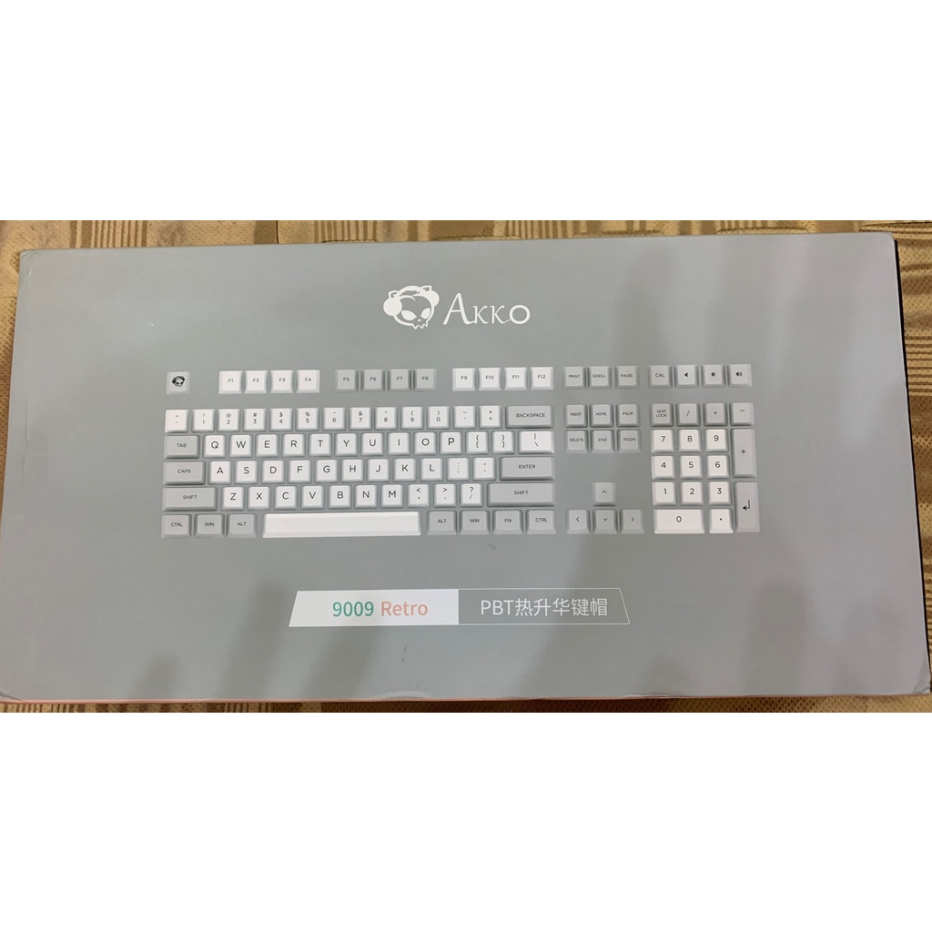 Nút bàn phím Keycaps AKKO 9009 OEM profile 116 keycap cho bàn phím cơ