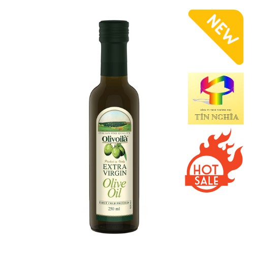 Dầu oliu - Dầu Ô liu Extra Virgin Olivoila 250ml