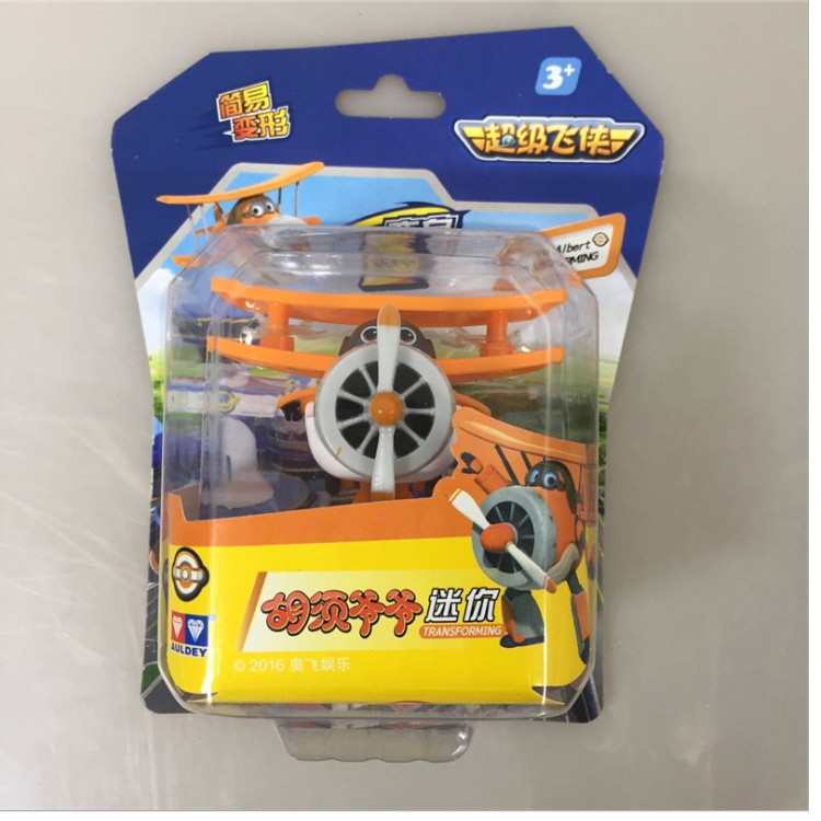 Super wings đồ chơi Máy bay mini biến hình đội bay siêu đẳng nhân vật Albert thông thái