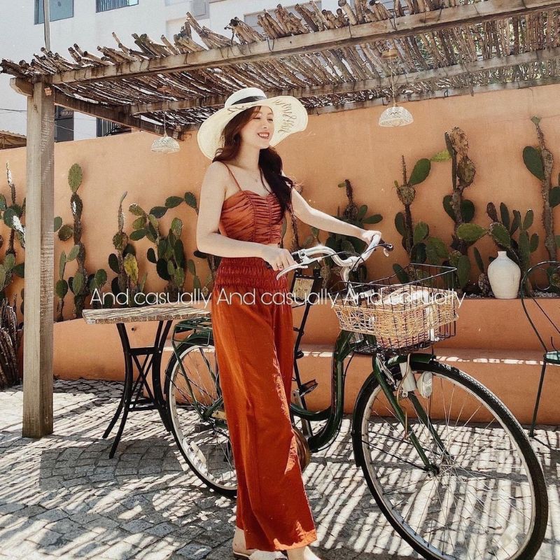 set áo nhún ,quần ống rộng | BigBuy360 - bigbuy360.vn