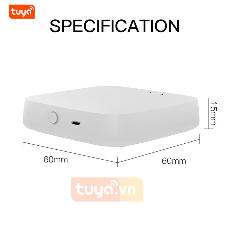 Trung Tâm Điều Khiển Nhà Thông Minh Đa Phương Thức Wifi Tuya THA5 Mini
