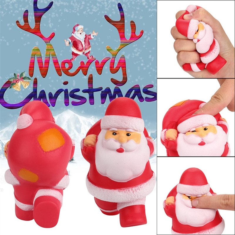 Đồ Chơi Xốp Squishy Giảm Stress Hình Người Tuyết Dễ Thương Cho Bé