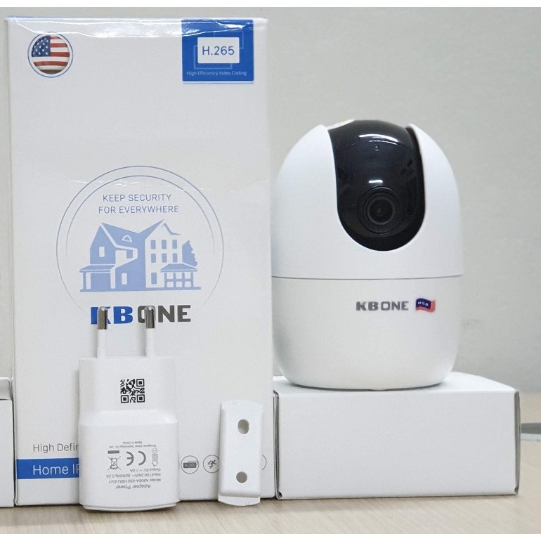 . Camera IP Wifi 2.0MP KBONE KN-H21PW - Hàng chính hãng bảo hành 2 năm .