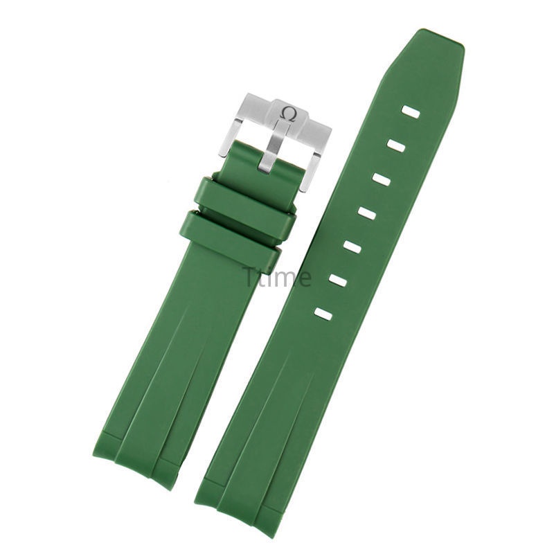 Mới Đồng Hồ Omega Swatch 20mm Họa Tiết Hành Tinh Mặt Trăng Dây Cao Su Chống Thấm Nước