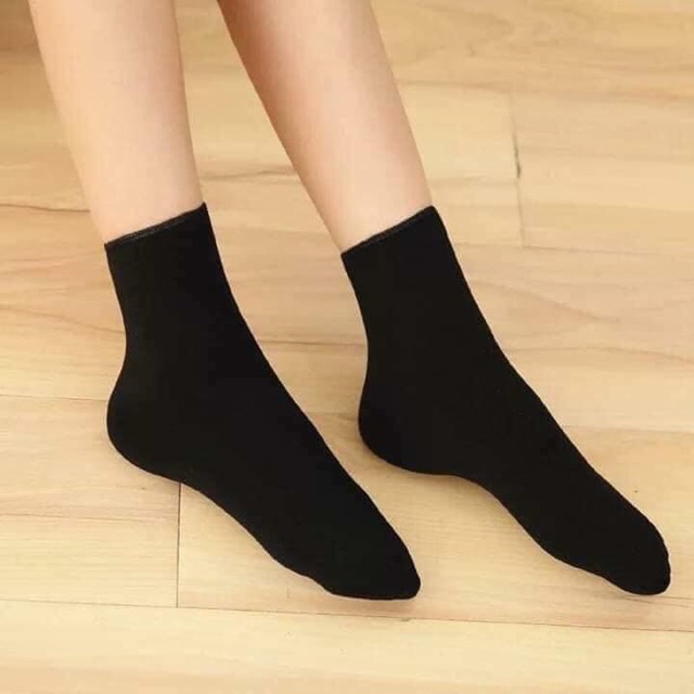 Sỉ combo 3 đôi tất lót lông siêu ấm