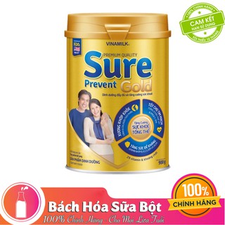 [Chính hãng] Sữa Bột Dinh Dưỡng Sure Prevent Gold - 900g (Date mới)