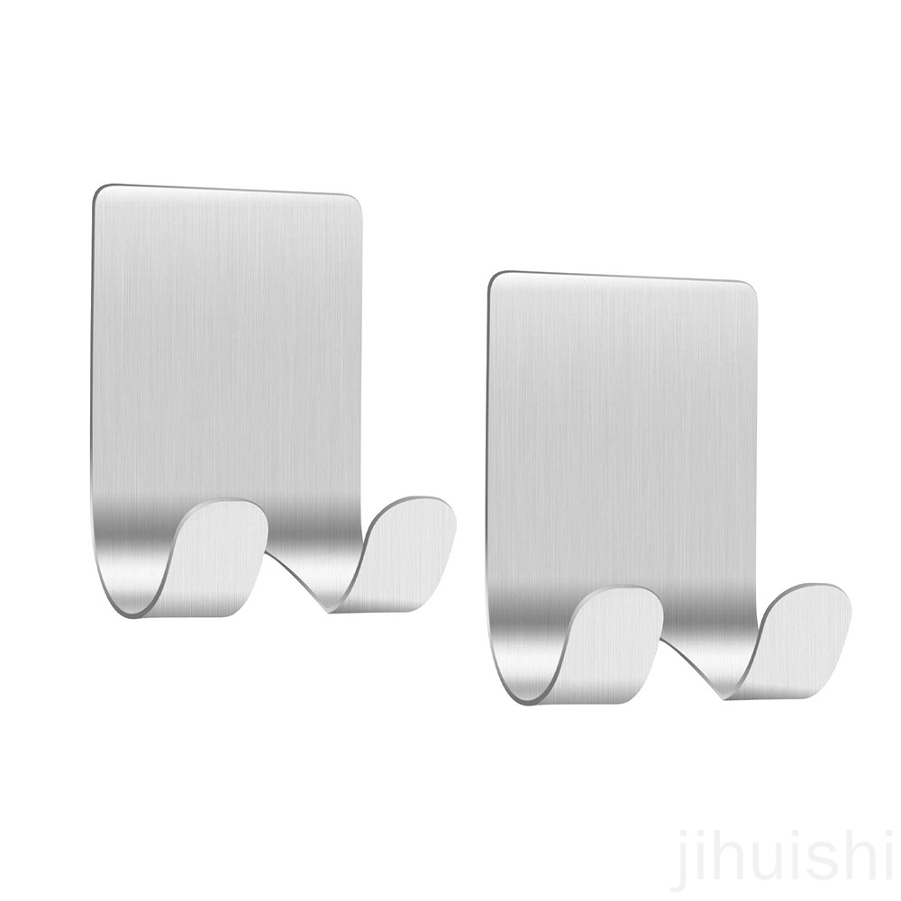 Bộ 2 Móc Treo Dao Cạo Râu Gắn Tường Bằng Thép Không Gỉ