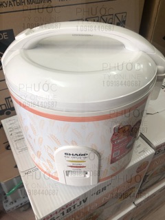 NỒI CƠM ĐIỆN NẮP LIỀN SHARP KS-18TJV"GR"