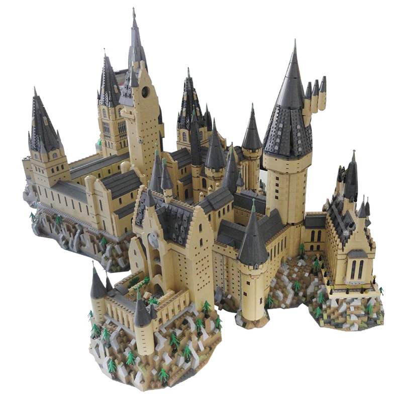 Đồ chơi trẻ em cho bé figure mô hình lego lắp ráp trưng bày deocor thông minh cao cấp giá rẻ trường học harry potter 065