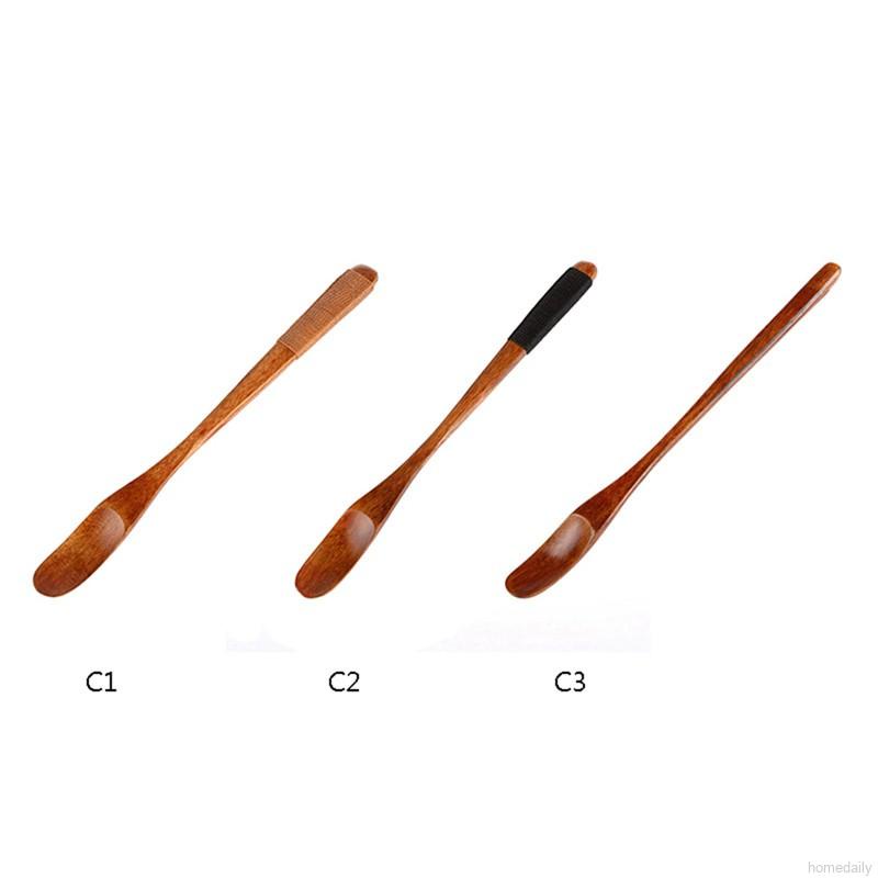 Muỗng Gỗ Cán Dài Phong Cách Nhật Bản