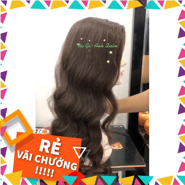 [Sale 30%]  Tóc giả nữ siêu da đầu làm từ tóc thật  [Nhập Khẩu]