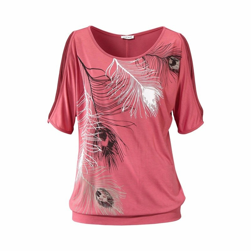 ☛☏❤Fashion Women Summer Loose Top Short Sleeve Blouse Ladies Casual Tops T-Shirt | BigBuy360 - bigbuy360.vn