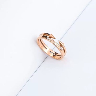 Nhẫn TiTan Ko Đen Soàn Love
