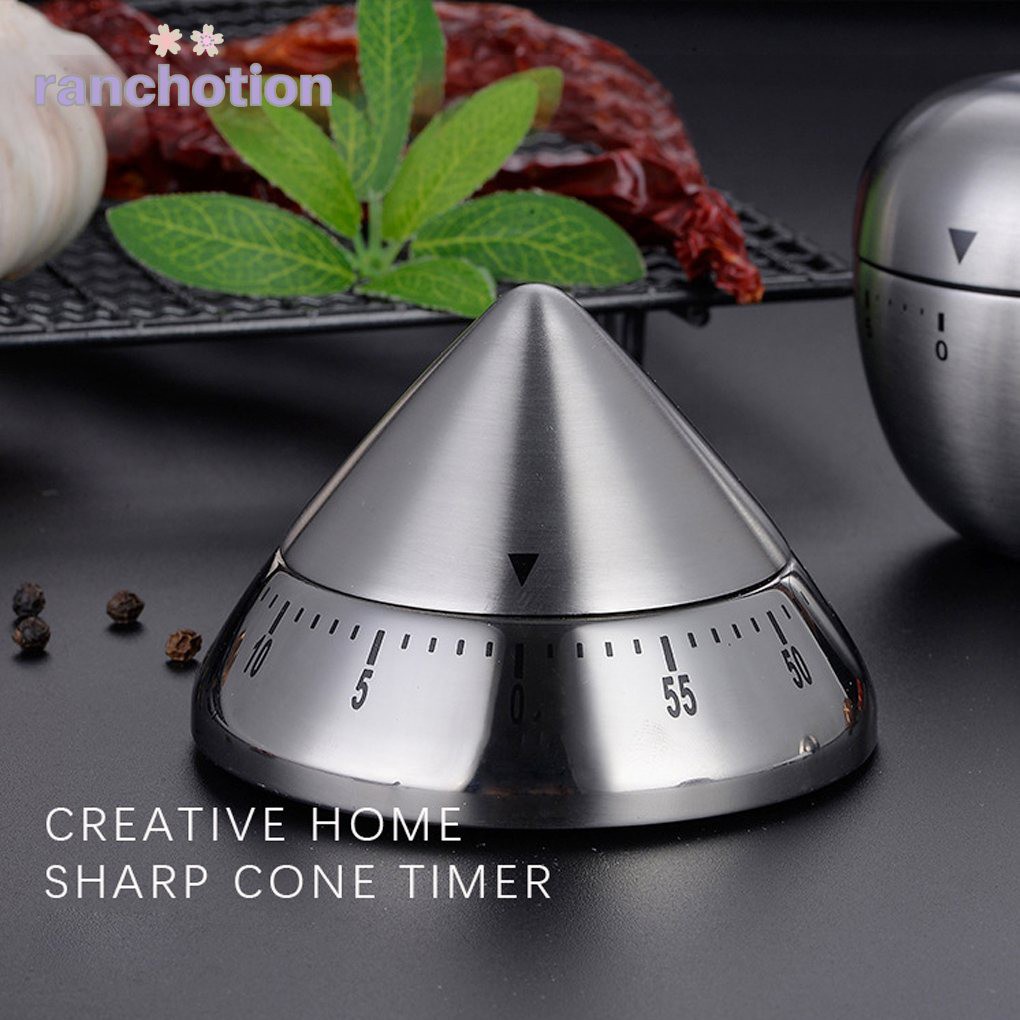 Kitchen Timer Mechanical Cooking Timer Manual Countdown Timer 60 Minutes Alarm Sound