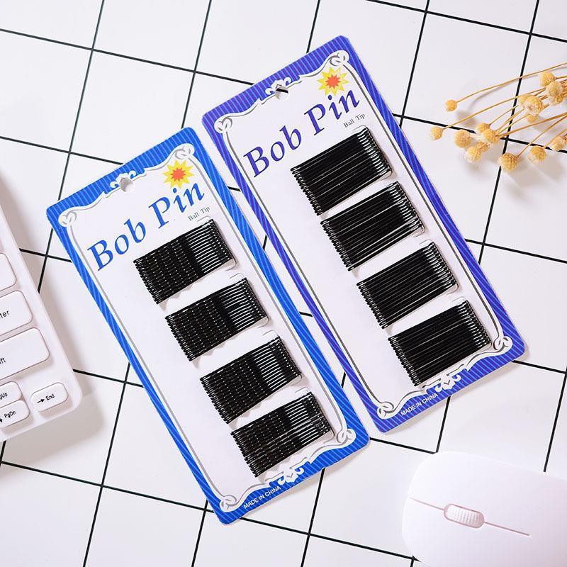 Vỉ kẹp tăm Bob pin - Ghim Tăm Kẹp Tóc tiện lợi / 60 cây 4cm - 36 cây 6cm