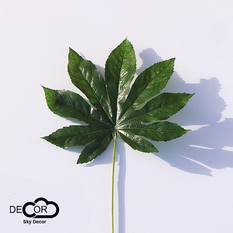 Lá giả Sky Decor, lá cọ tròn, Monstera, sake, trầu bà - Lá xẻ Nam Mỹ trang trí nhà cửa, đạo cụ chup ảnh