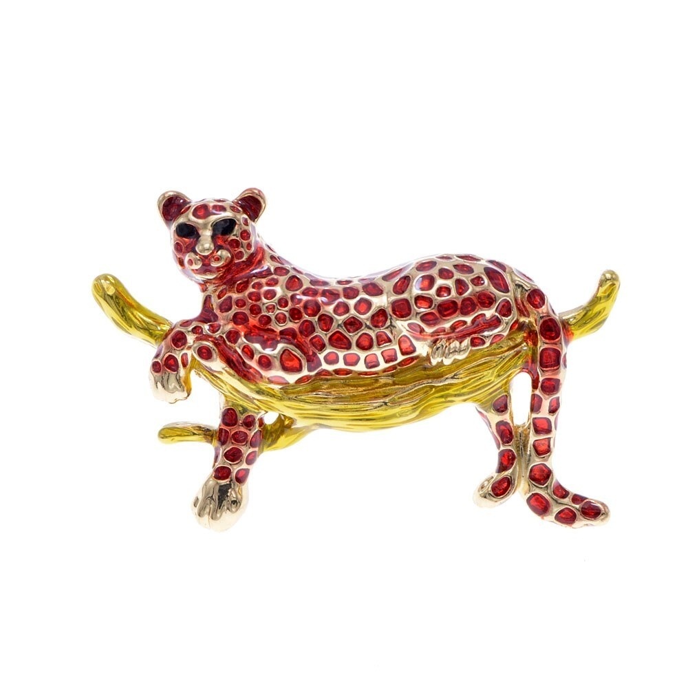 Ghim cài áo hình con báo thời trang cho nữ