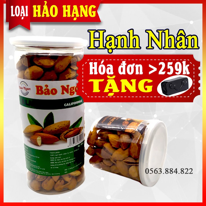 [Freeship] HẠT HẠNH NHÂN CAO CẤP - THƠM NGON