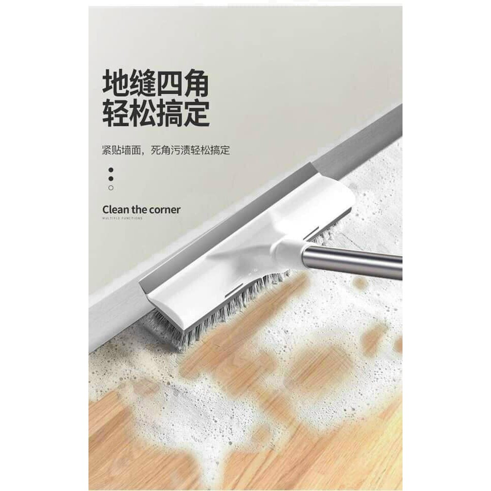 Chổi Đa Năng 3 Đoạn Ghép Lại Lau Nhà Cực Tiện Mọi ngóc Ngách Dài tối Đa Trên 1m Hoặc Ngắn Lại Tùy Ý