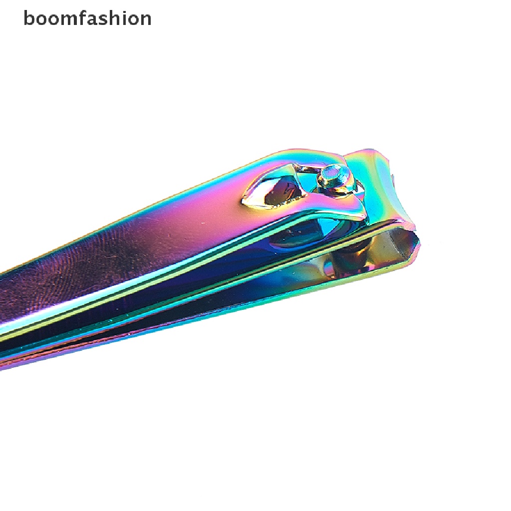 [boomfashion] Stainless Steel Rainbow Colorful Nail Clippers Dead Skin Finger Nails [new]