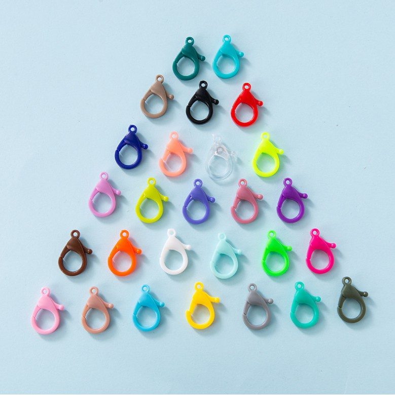 Nút Khóa Nhựa Màu Sắc 25mm Dùng Làm Chìa Khóa Diy