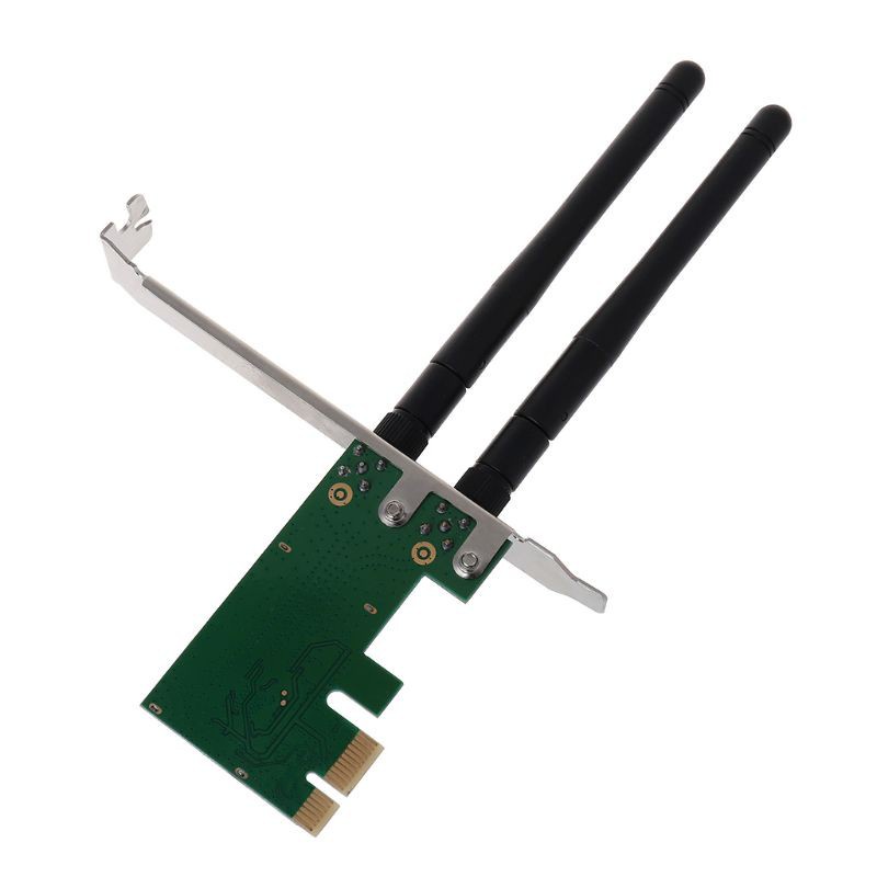 Thẻ Mạng Không Dây Pci-E 300mbps Có Ăng Ten Cho Máy Tính