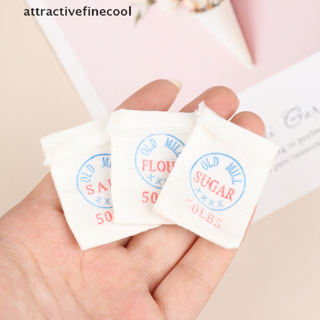 Set 3 Mô Hình Túi Nước Chấm 1: 12 Trang Trí Nhà Búp Bê