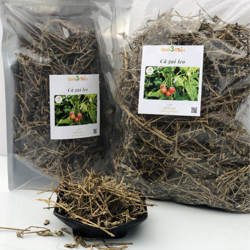 1kg Cà Gai Leo giải rượu, giải độc gan, bảo vệ gan, điều trị viêm gan B,C